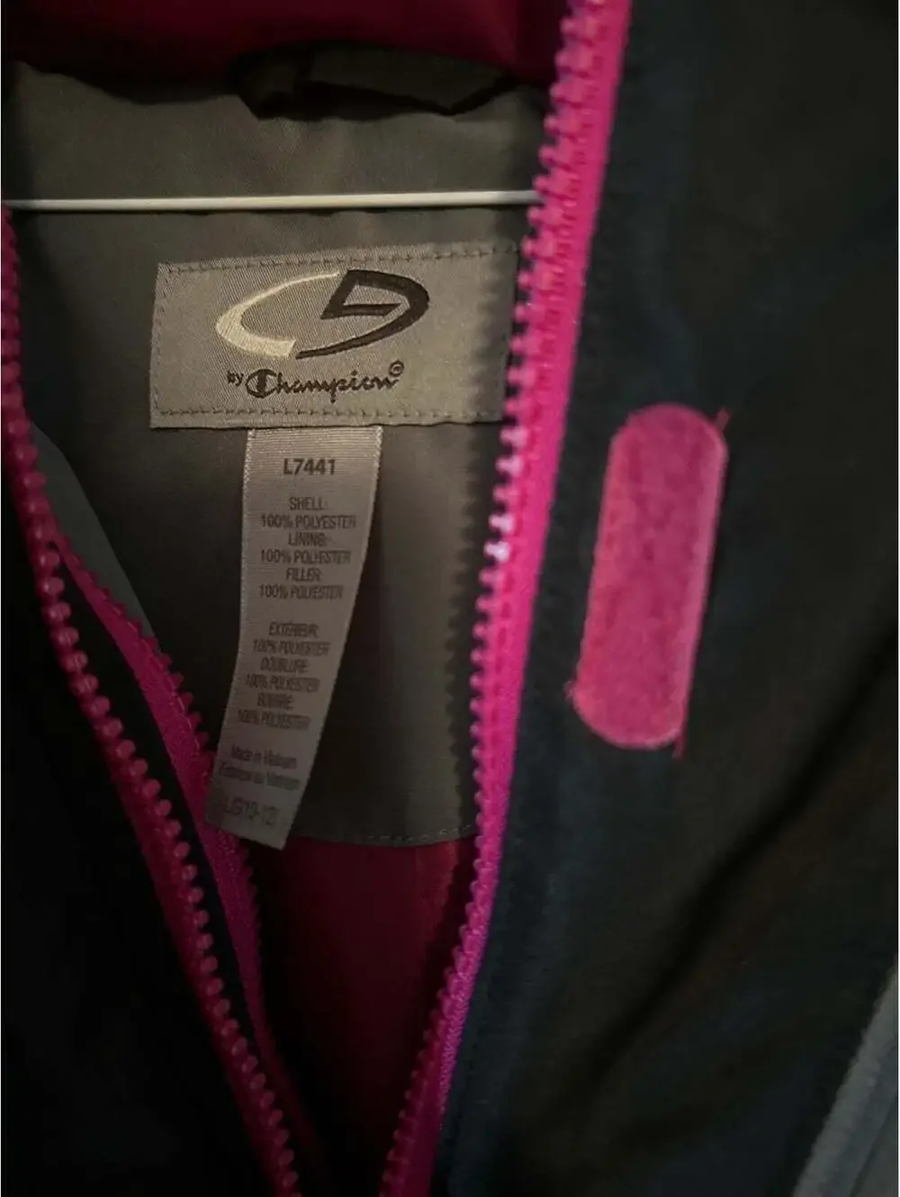 Champion winter coat size large 10/12